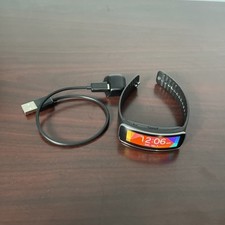 Smartwatch Samsung Galaxy Gear Fit SM-R350 rastreador fitness preto comprar usado  Enviando para Brazil