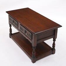 Mesa de centro Old Charm carvalho 2 gavetas modelo 2326 marrom Tudor entrega GRÁTIS no Reino Unido, usado comprar usado  Enviando para Brazil