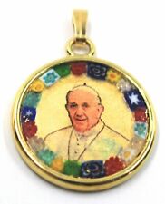 Ciondolo medaglia vetro usato  Brescia