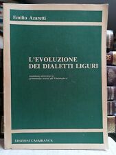 Evoluzione dei dialetti usato  Sanremo