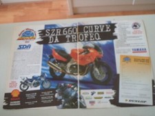 advertising Pubblicità 1996 MOTO YAMAHA SZR 660 SUPER SINGLE comprar usado  Enviando para Brazil