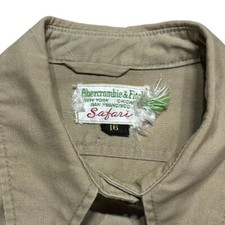 Camisa de colarinho vintage Abercrombie & Fitch Safari anos 60 comprar usado  Enviando para Brazil