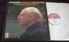 Stokowski BEETHOVEN Symphony No 7 Egmont Overture LP London SPC 21139 Audiophile, usado comprar usado  Enviando para Brazil