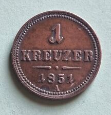 Autriche kreuzer 1851a d'occasion  Saint-Hilaire-de-Riez