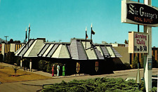 Cartão postal vintage Sir George's Royal Buffet Restaurant Tucson Arizona AZ c1960, usado comprar usado  Enviando para Brazil