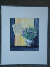 Riginal gemälde aquarell gebraucht kaufen  Hirschhorn (Neckar)