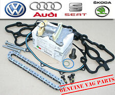 Usado, Kit de reparo de corrente e tensor de câmera genuíno Audi A3 S3 A4 A6 2.0 FSI / 2.0 TSI comprar usado  Enviando para Brazil