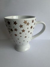 White mug gold for sale  LONDON
