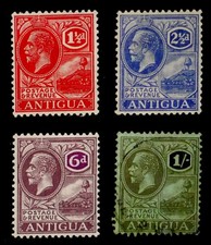 ANTÍGUA, BRITÂNICA: 1921 SELOS CLÁSSICOS MAIS NÃO USADOS SCT #46,49,52,60 CV $36 SOM comprar usado ANTÍGUA, BRITÂNICA: 1921 SELOS CLÁSSICOS MAIS NÃO USADOS SCT #46,49,52,60 CV $36 SOM comprar usado  Enviando para Brazil
