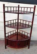 Etagère encoignure acajou d'occasion  Hyères