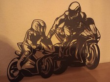Motorrad wandbild metall gebraucht kaufen  Duisburg