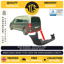 Rear bumper mercedes for sale  WEMBLEY