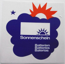 Werbe aufkleber sonnenschein gebraucht kaufen  Köln