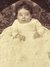 Cartão de armário CC8 foto bebê bebê Lillie Hoyes Marshall Missouri comprar usado  Enviando para Brazil