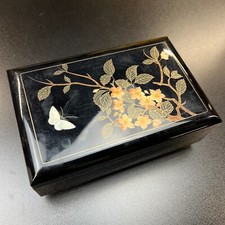 Japanese black floral for sale  Eastham