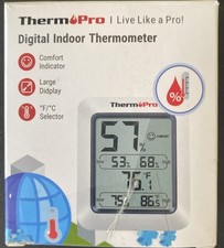 ThermoPro TP50 higrômetro/termômetro interno digital tela grande branco comprar usado  Enviando para Brazil