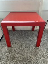 Red ikea lack for sale  FAREHAM
