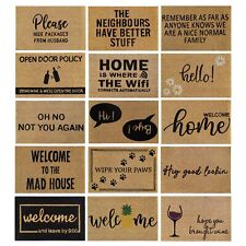 Doormat non slip for sale  BEAWORTHY