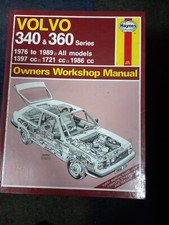Haynes manual volvo for sale  BILSTON