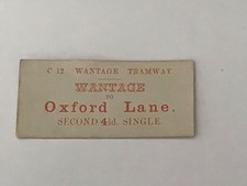 Vintage wantage tramway for sale  NEW MILTON