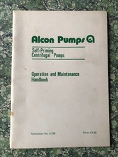 Alcon self priming for sale  RUSHDEN