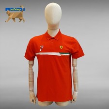 Kimi Raikkonen #7 Scuderia Ferrari Formula Uno F1 Polo Rossa Uomo Taglia M, usado comprar usado  Enviando para Brazil