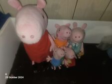 Brinquedos de pelúcia macios Pepper Pig - Lote de 5 comprar usado  Enviando para Brazil
