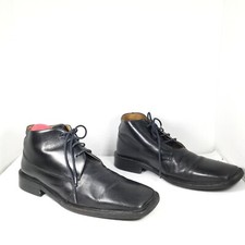 Botas sociais masculinas Capodarte de couro biqueira quadrada preta tamanho 8 comprar usado  Enviando para Brazil