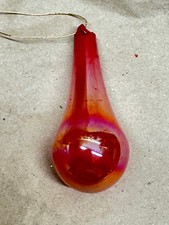 Christbaumschmuck tropfen rot gebraucht kaufen  Kiel