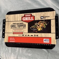Novo Expert Grill grelha de porcelana esmalte 16"x12" CANTO DANIFICADO, usado comprar usado  Enviando para Brazil