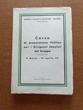 Fascismo milano gruppo usato  Bresso