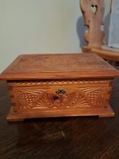 Holzkästchen geschnitzt holzk gebraucht kaufen  Poing