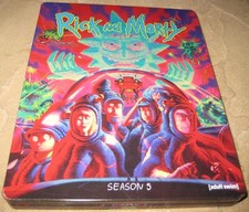 Usado, Rick And Morty Season 5 Five Blu-ray Disc Steelbook OOP USA Adult Swim comprar usado  Enviando para Brazil