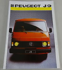 Brochure brochure peugeot d'occasion  Expédié en Belgium