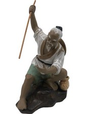 Chinese porcelain fisherman for sale  DARTFORD