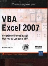 Vba excel 2007 d'occasion  Saint-Denis-de-Pile