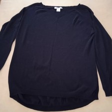 Pull léger noir d'occasion  Fouesnant