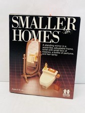 Juego de muebles de inodoro y espejo vintage Tomy Smaller Homes para casa de muñecas nuevo en caja contenedor 48 segunda mano  Embacar hacia Mexico