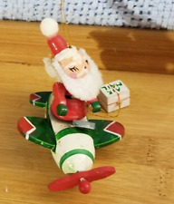 Wooden ornament santa for sale  Bel Air