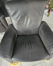 Ledersofa 3er laauser gebraucht kaufen  Billerbeck