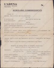 1931 arena quotidiano usato  Cremona