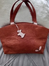 Radley burnt orange for sale  ST. NEOTS