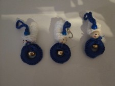 Schlüsselanhänger blau weiß gebraucht kaufen  Neuenhaus