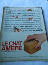Advertising 1962 chat d'occasion  Expédié en Belgium