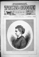 Old 1877 portrait for sale  UK