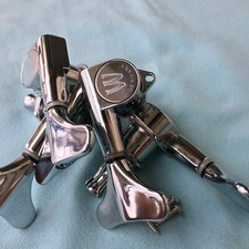 Cabeças de máquina de baixo pinos de afinação Warwick 2X2 cromado , usado comprar usado  Enviando para Brazil