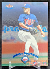 2000 Fleer Mystique Prospect Johan Santana #173 Rookie RC Twins /2000 comprar usado  Enviando para Brazil