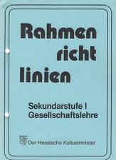 Rahmenrichtlinien teil sekunda gebraucht kaufen  Naumburg