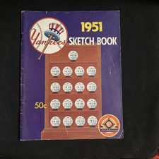 Yankees 1951 sketch for sale  Staten Island