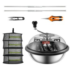 16" Maszyna do zbioru Ręczny trymer Miska do liści-Trymer Tumble Cutter Bowl na sprzedaż  Wysyłka do Poland